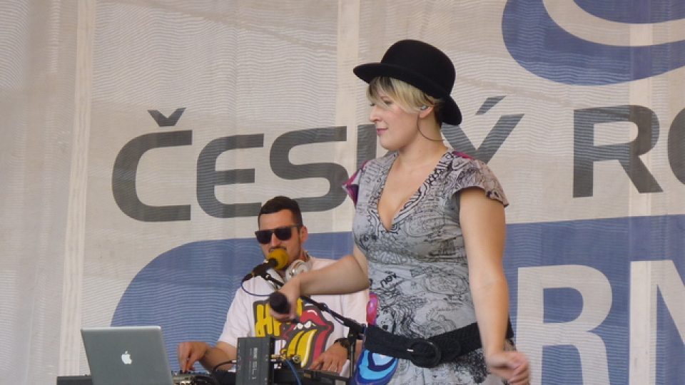 DJ Mike Trafik a Tereza Černochová
