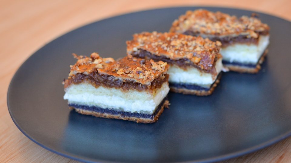 Lídin vrstvený koláč od Jany Kučerové | foto: Martin Čuřík Lídin vrstvený koláč od Jany Kučerové