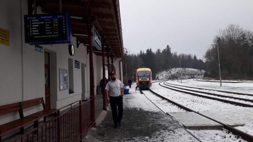 Turistický vlak od Děčína