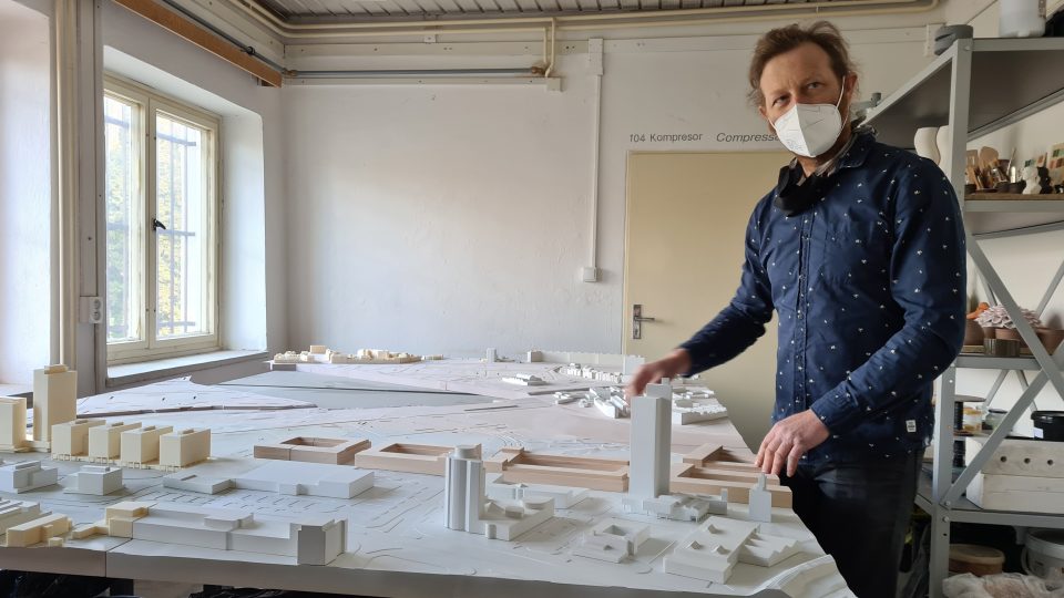 Vedoucí 3D studia Fakulty výtvarných umění VUT Tomáš Medek