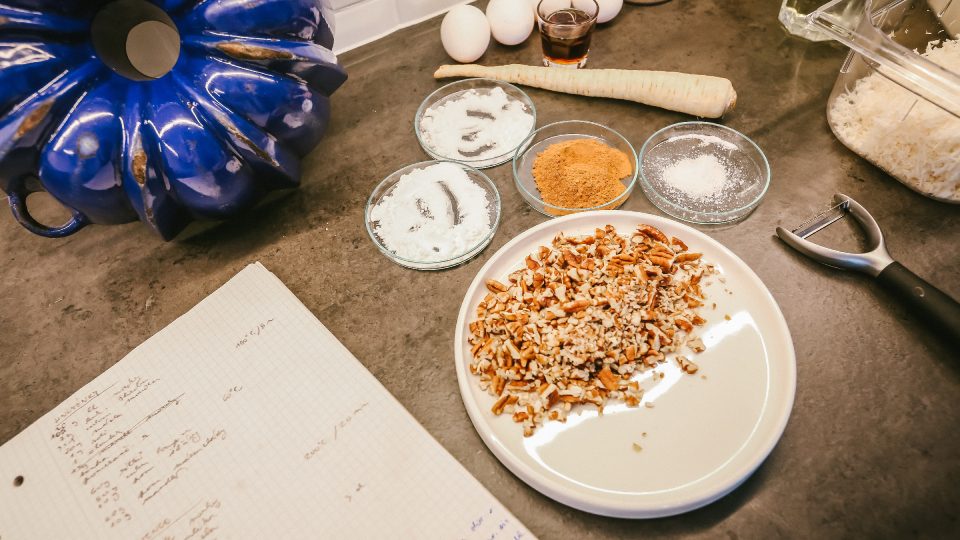 Suroviny na bábovku