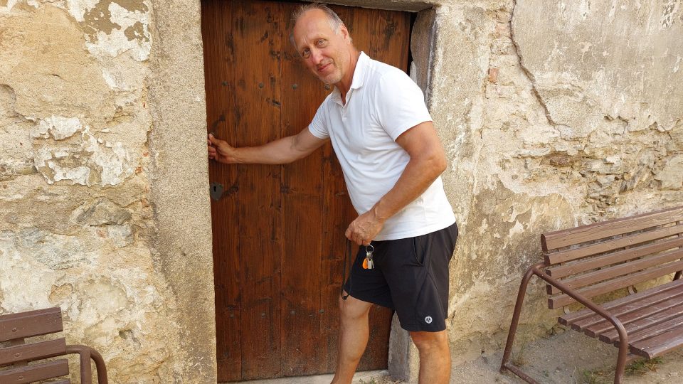 Kastelán hradu Ledeč nad Sázavou Luděk Šíma | foto: Irena Šarounová, Český rozhlas Kastelán hradu Ledeč nad Sázavou Luděk Šíma