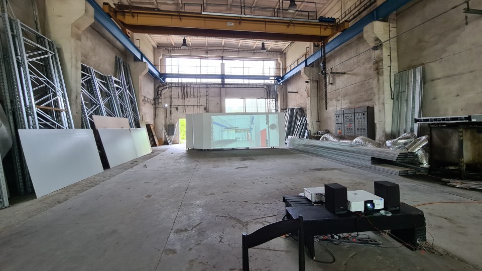 Areál Zbrojovky v květnu 2021 během akce Open House Brno