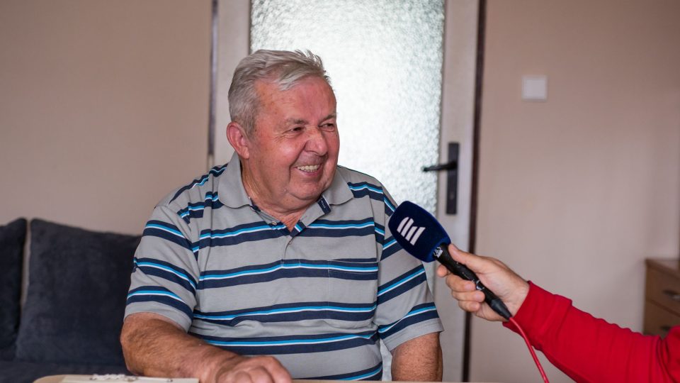 Bohumil Chochole vzpomínal | foto: Martin Čuřík Bohumil Chochole vzpomínal