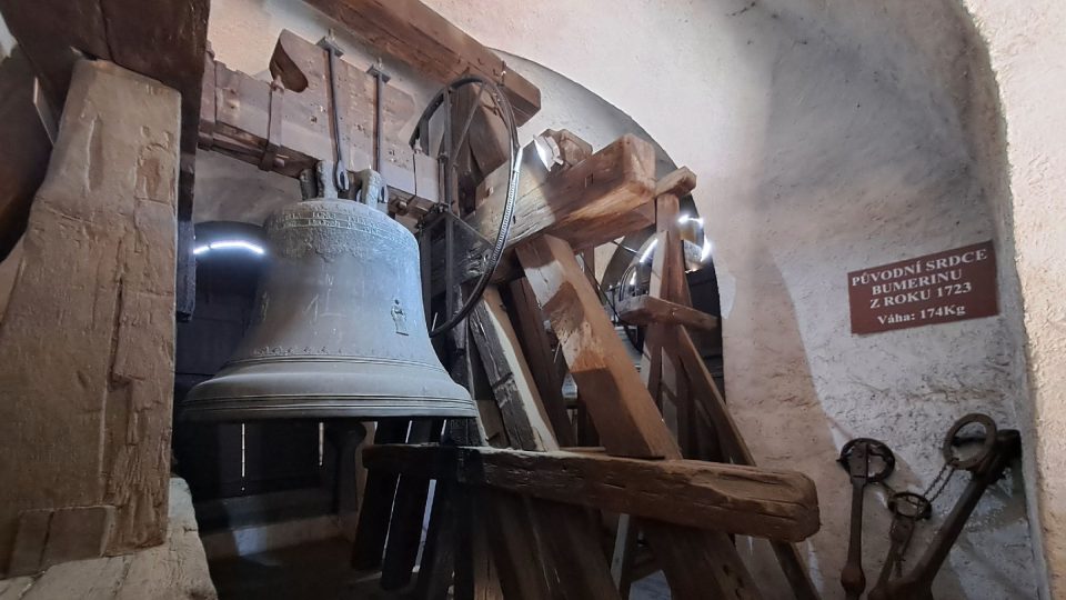 Bumerin, největší zvon v Černé věži