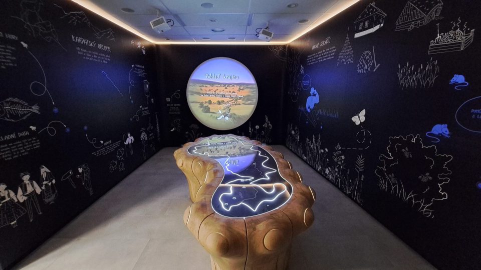 Dům přírody Bílých Karpat, Veselí nad Moravou | foto: Michal Sladký, Český rozhlas Dům přírody Bílých Karpat, Veselí nad Moravou