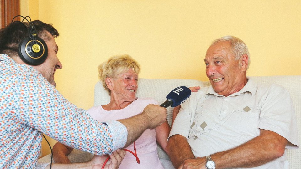 Manželé Soukupovi během vyprávění