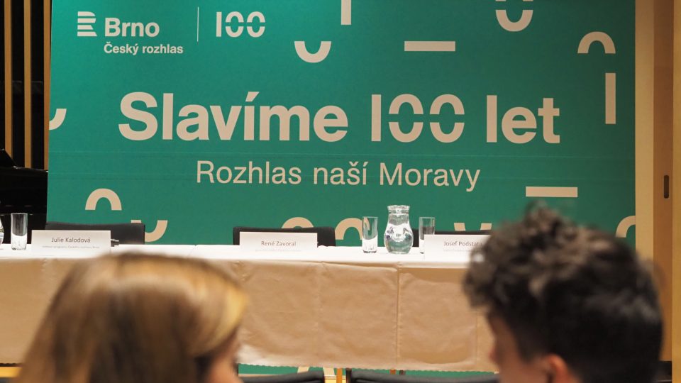 Tisková konference ke 100 letům brněnského rozhlasu