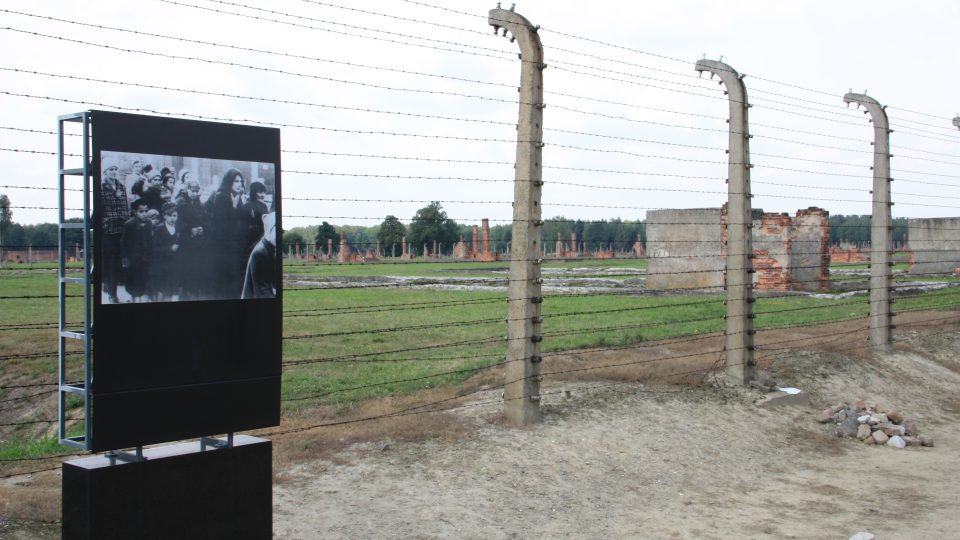 Pozůstatky koncentračního tábora v Osvětimi