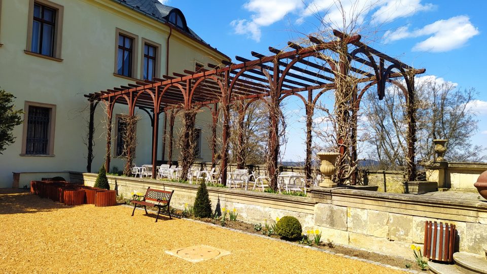 Zámek Zbiroh má krásné jak interiéry, tak exteriéry | foto: Kateřina Dobrovolná, Český rozhlas Zámek Zbiroh má krásné jak interiéry, tak exteriéry