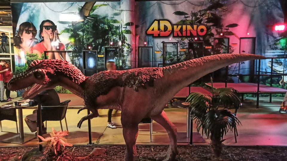 4D kino v libereckém DinoParku