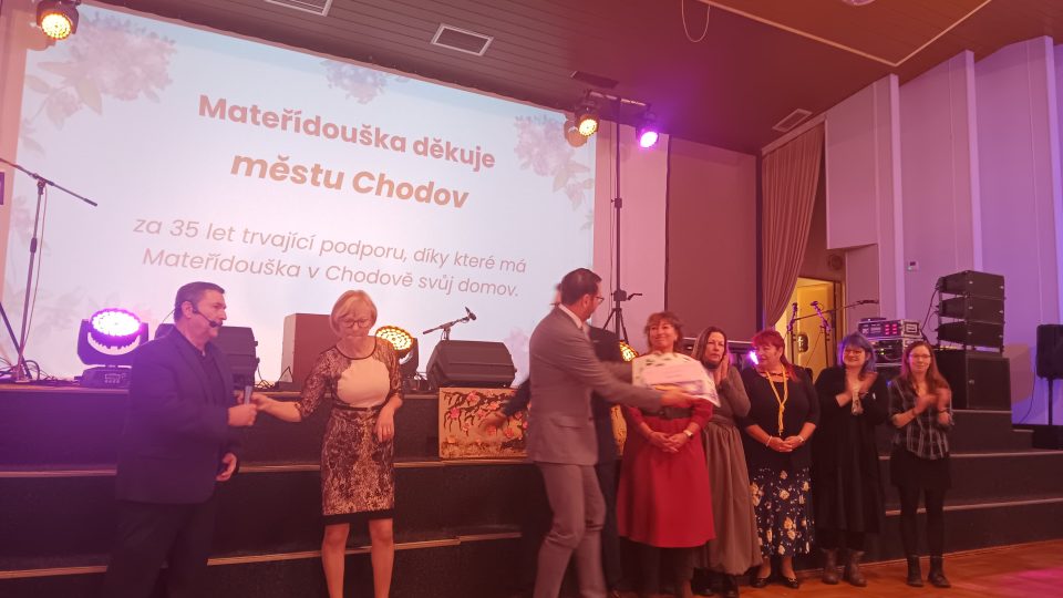 Z oslavy 35. výročí Denního stacionáře Mateřídouška | foto: Eva Jandáková, Český rozhlas Z oslavy 35. výročí Denního stacionáře Mateřídouška