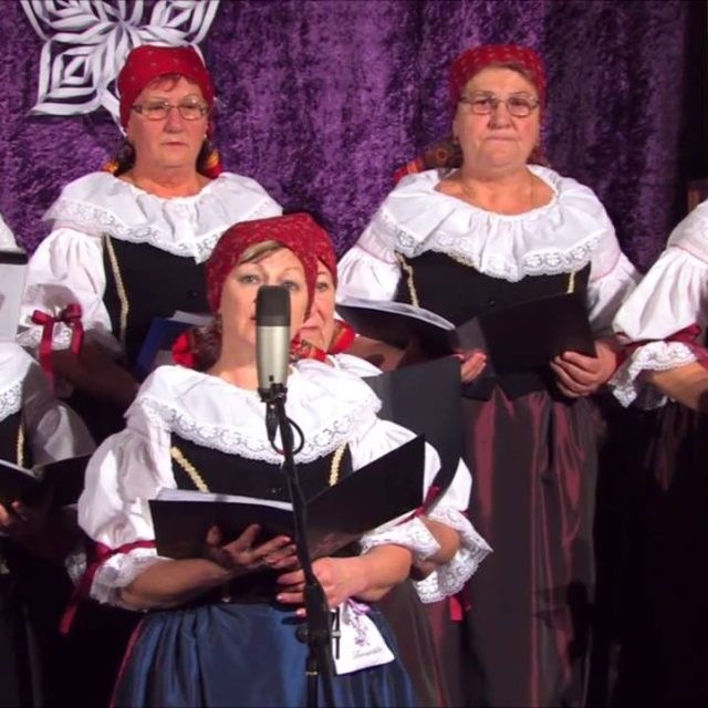 Ženský sbor Levandula z Čejkovic.