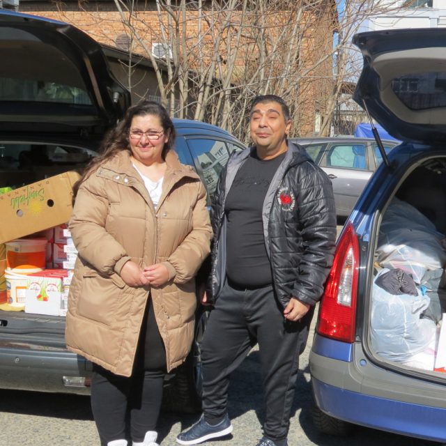 Potravinová pomoc od Identity Prague | foto: Dušan Vágai,  Český rozhlas