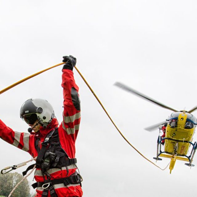 Výcvik speciálních leteckých činností LZS HK | foto: Martin Veselý