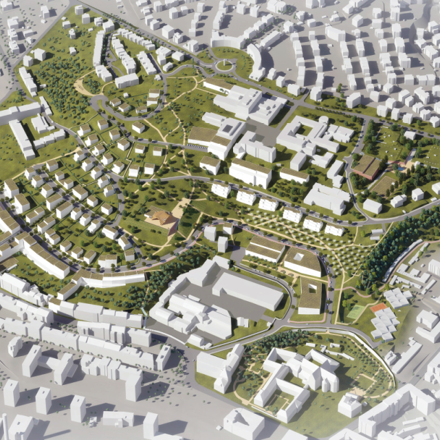 Návrh od P. P. Architects obsadil 2. místo | foto: ÚMČ Brno-střed