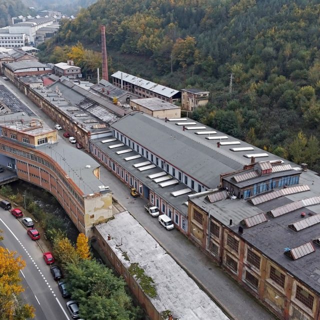 Budova ředitelství a areál ČKD Blansko | foto: Patrik Uhlíř,  MAFRA / Profimedia