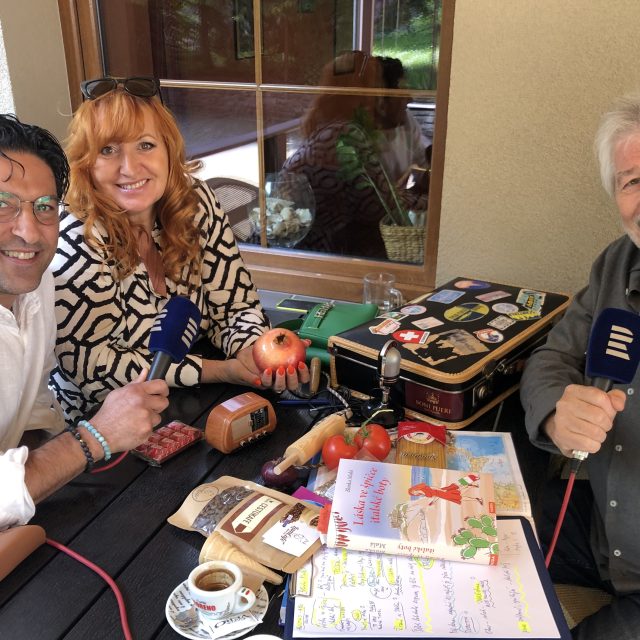 Na cestách s Blankou Malou,  Agostinem a mým kufříkem | foto: archiv Petra Voldána