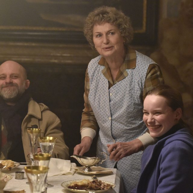 Natáčení filmu Poslední aristokratka na zámku v Miloticích | foto: Václav Šálek,  ČTK