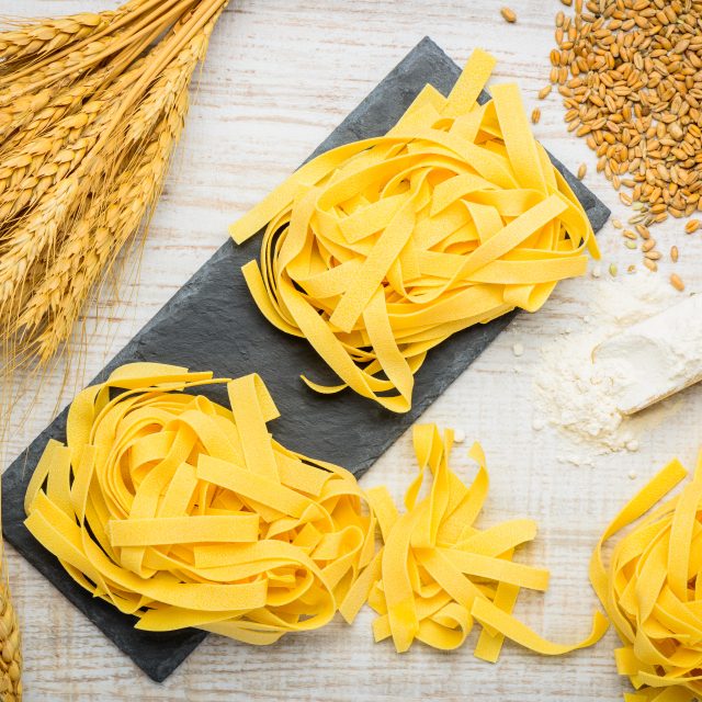Tagliatelle - tradiční italské dlouhé ploché nudle  (ilustrační foto) | foto: Fotobanka Shutterstock