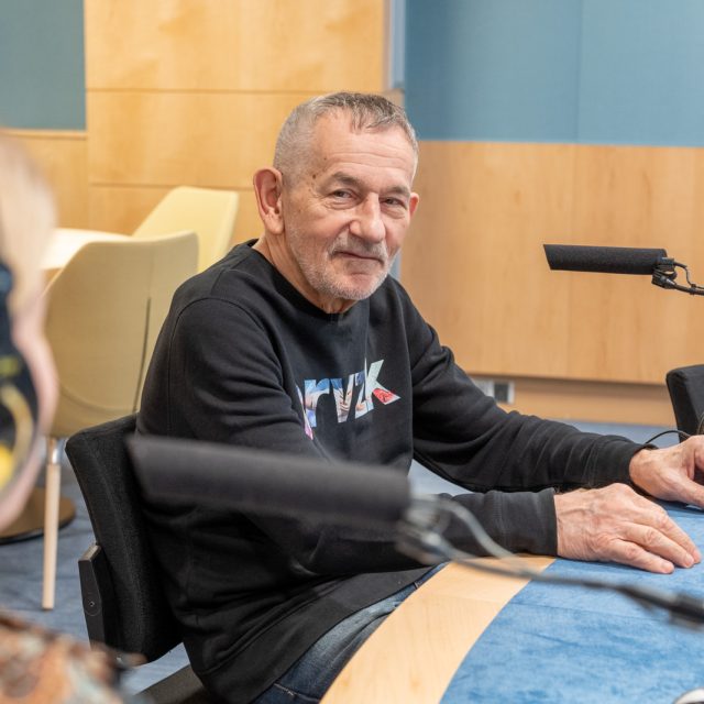 Hudební skladatel Miloš Štědroň oslavil narozeniny rozhovorem | foto: Khalil Baalbaki,  Český rozhlas