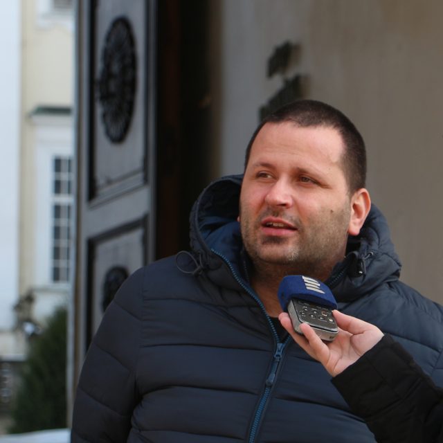 Radek Ryšavý,  kastelán zámku Vranov nad Dyjí | foto: Ludmila Opltová,  Český rozhlas