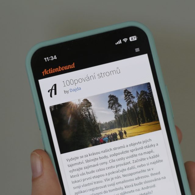 Vystopujte stovku stromů! Hru 100pování stromů spustil ke svému jubileu ŠLP Masarykův les Křtiny | foto: Ludmila Opltová,  Český rozhlas