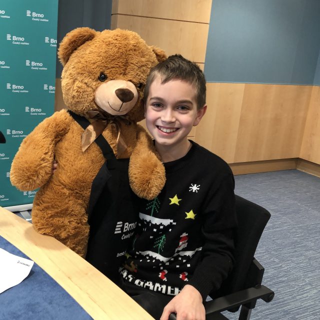 Talentovaný zpěvák Matěj Plšek | foto: Ludmila Opltová,  Český rozhlas