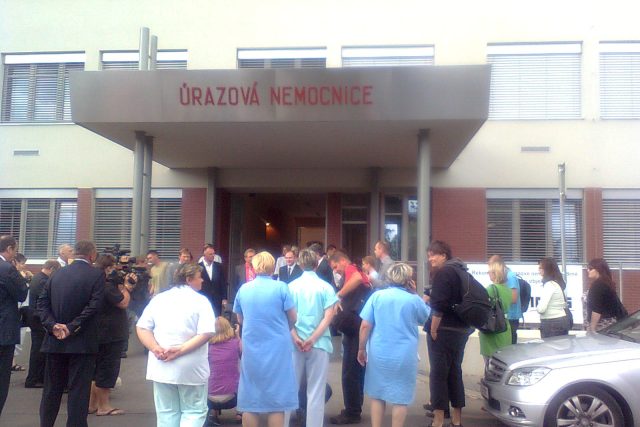 Čerstvě zateplená nemocnice | foto: Zuzana Kopuletá,  Český rozhlas