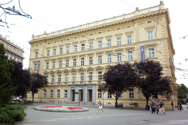 Masarykova univerzita - budova rektorátu v Brně | foto: Vladan Dokoupil