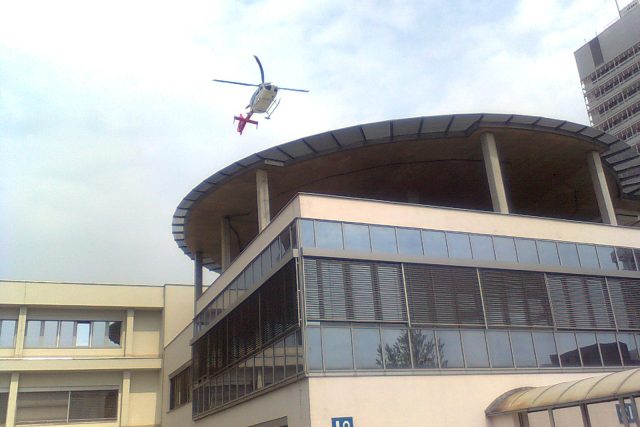 Fakultní nemocnice Brno-Bohunice - heliport | foto: Zuzana Kopuletá,  Český rozhlas