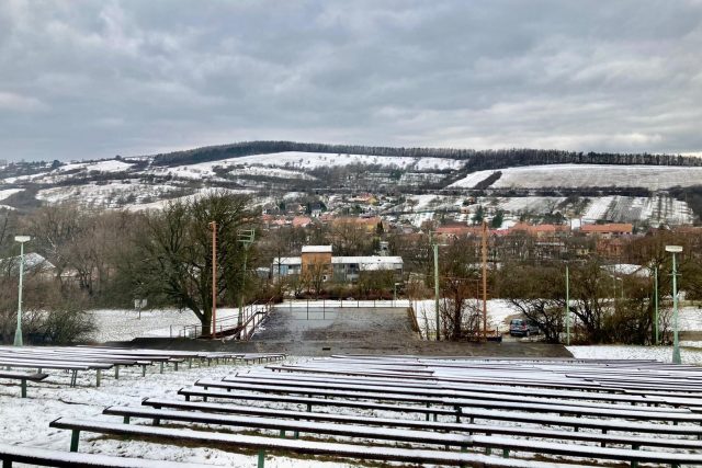 Areál ve Velké nad Veličkou,  ve kterém se odehrávají tradiční Horňácké slavnosti | foto: Karolína Wernerová,  Český rozhlas