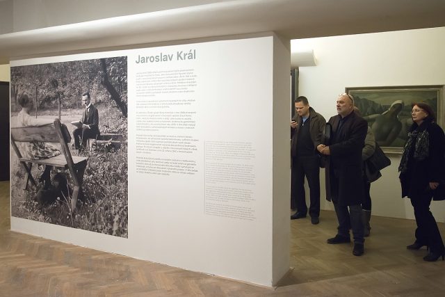 Z výstavy meziválečné malby Jaroslava Krále | foto:  Michaela Dvořáková,  Dům umění města Brna