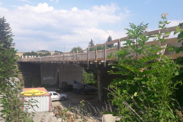 Most v Černé Hoře na Blanensku je v havarijním stavu. | foto: Tomáš Kremr,  Český rozhlas