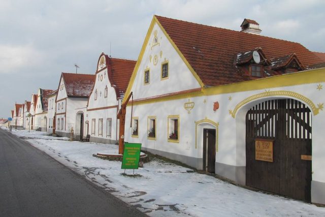Holašovice bez turistů v zimě | foto: Zdeněk Zajíček,  Český rozhlas
