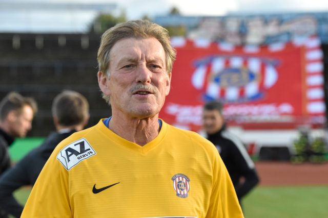 Josef Hron,  fotbalista a bývalý brankář Zbrojovky Brno | foto: Václav Šálek,  ČTK