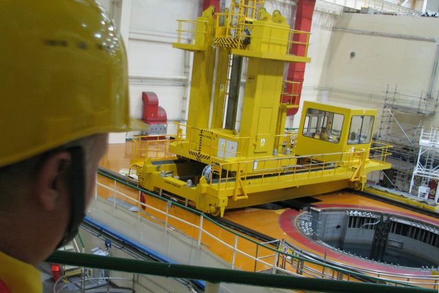 Jedna z nejstřeženějších částí elektrárny v Dukovanech - reaktorový sál | foto: Miloš Šenkýř,  Český rozhlas