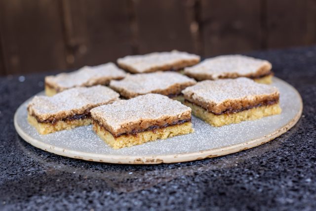 Řezy s povidly a ořechy od Magdy podle Jaroslavy Rešové jsou nezapomenutelnou tečkou po obědě