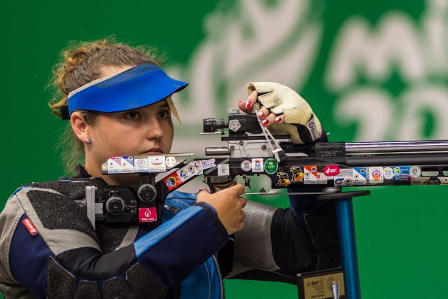 Poslechněte si celý rozhovor se sportovní střelkyní Nikolou Mazurovou | foto: Václav Pancer - Český olympijský výbor