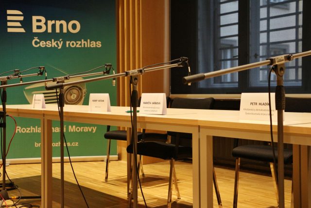 Druhá předvolební debata v ČRo Brno | foto: Ludmila Opltová,  Český rozhlas