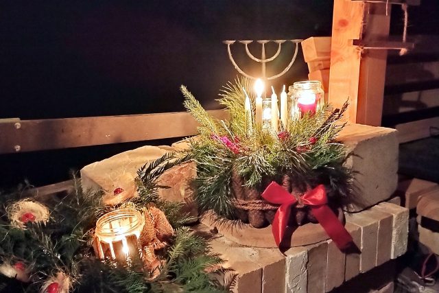 Adventní věnec | foto: Hana Hauptvogelová,  Český rozhlas