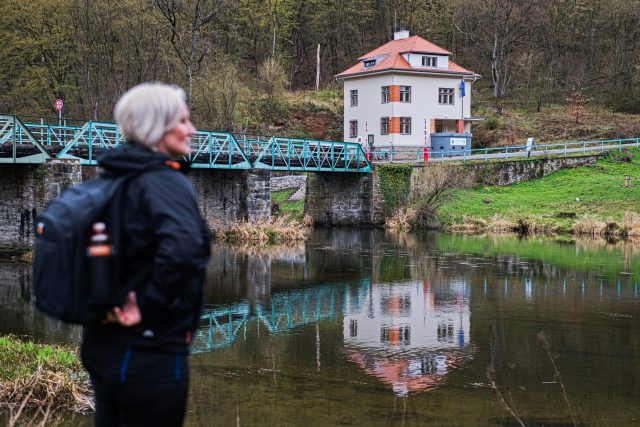 Budova správy Národního parku Podyjí,  řeka Dyje | foto: Patrik Uhlíř,  ČTK