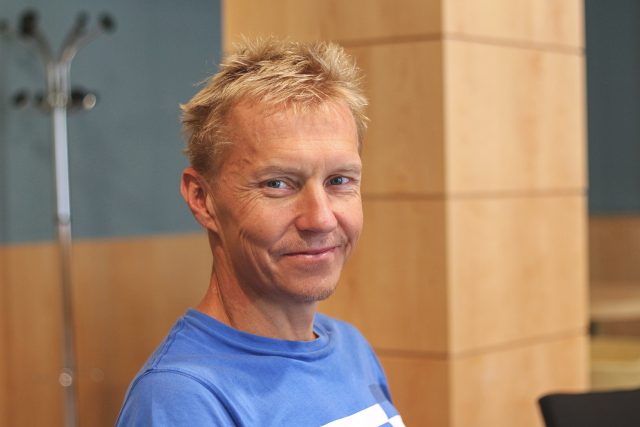 triatlonista Petr Vabroušek | foto: Ludmila Opltová,  Český rozhlas