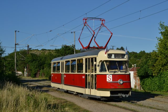Historická tramvaj T2 | foto: Jiří Černý,  DPMB