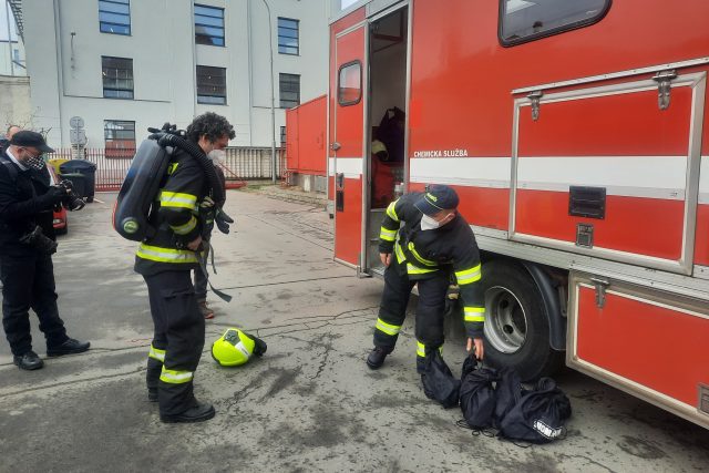 Trénink jihomoravských hasičů v brněnských kolektorech | foto: Alena Hesová,  Český rozhlas