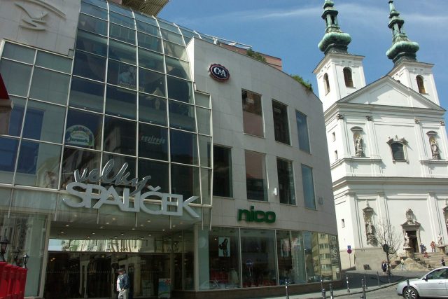 Obchodní centrum Velký Špalíček v Brně | foto: Ondřej Požár,  CNC / Profimedia
