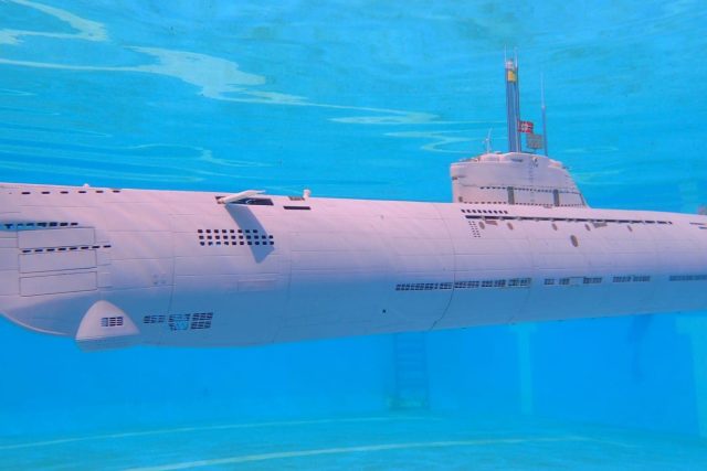 Model ponorky od Oty Gerži ze Vsetínska | foto: Oto Gerža