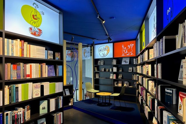 Knihovna Milana Kundery se nachází v prostorách Moravské zemské knihovny | foto: Vlasta Gajdošíková,  Český rozhlas