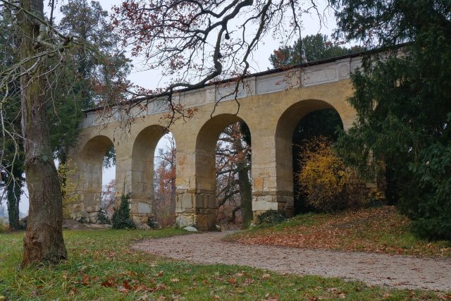 Akvadukt v zámeckém parku v Lednici | foto: Zdeněk Truhlář,  Český rozhlas