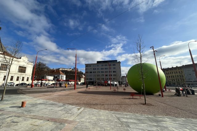 Mendlovo náměstí po rekonstrukci | foto: Ludmila Opltová,  Český rozhlas